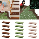 Luminous Self-Adhesive Non-slip Floor Stair Carpets Bear Claw Pattern Glow  N6X7