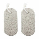 2PCS Feet Skin Care Hard Cuticle Remover Pedicure Foot pumice stone Natural