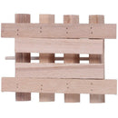 12 Spool Wooden Bobbin Thread Rack and Organizer for Sewing Quilting Embroi M1J5