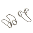 20 Pieces Stainless Steel Trumpet Waterkey Spit Value Springs for Trumpet Repair