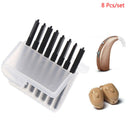 8 Pcs/ Pack Wax Guard Filter Cerumen Protector For Hearing Aids Care Aid TS Hn