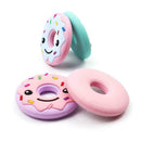 Random Color Baby Silicone Teether Donuts Chew Biter toys Kids Goods O1Y5