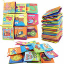 9-Pack Non Toxic Fabric Baby Cloth Books Early Education Toys Activity Crin
