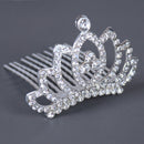Kids Girls Princess Hair Comb Party Crown Headband Crystal Hair AccessoriJB C Gw