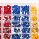 480 Pieces Electrical Wire Terminals Assortment Insulated Crimp Female/Male