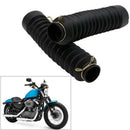 2Pcs Black Rubber Motorcycle Front Fork Shock Absorber Dust Cover For CG125B Kw