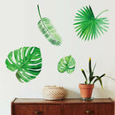 Plant Leaf Wall Stickers Home Decoration Living Room Bedroom Stickers Child