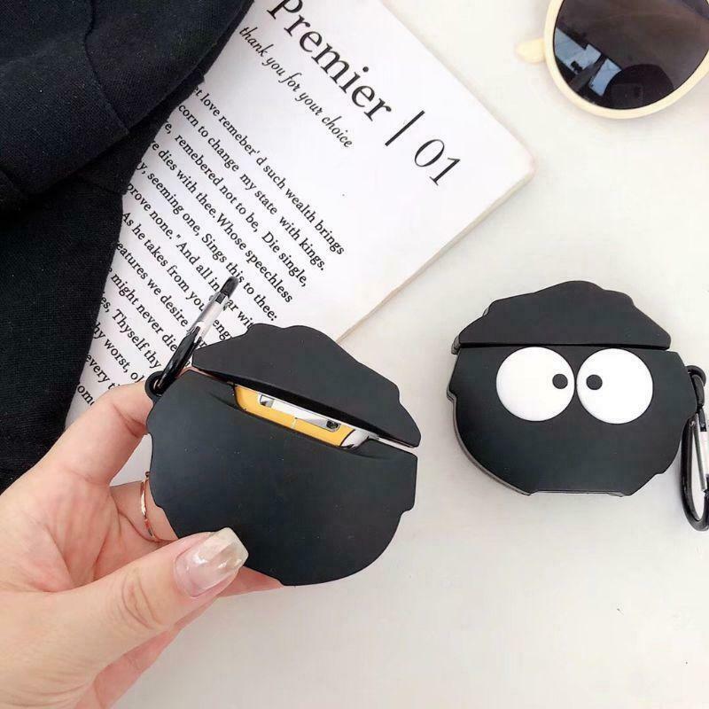 Fashion Cool Coal Protective Case Silicone Cover PVC Shell for FreeBuds 3