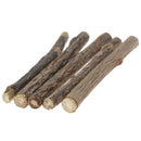 5 pcs Cat Cleaning Teeth Pure Natural Catnip Stick Pet Molar Toothpaste Snacks