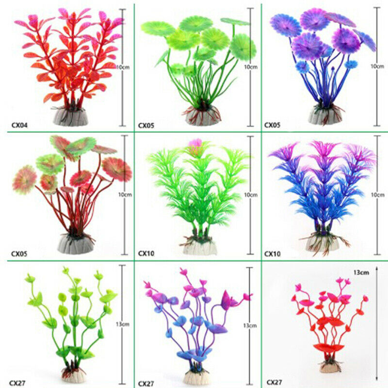 Aquarium Artificial Plants Aquarium Landscape Artificial Fish Tank DecoratioA3C