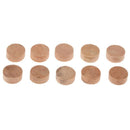 10Pcs Water Key Water Key Spit Valve Cork Pad For Trumpet Trombone Repair A