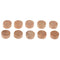10Pcs Water Key Water Key Spit Valve Cork Pad For Trumpet Trombone Repair A