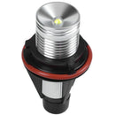 For BMV 10W Angel Eyes White Led Halo Ring Light Bulbs E39 E53 E60 E63 E64  I6A9