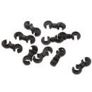 10Pcs MTB Mountain Bike Frame Buckle Bicycle Brake Cable Guides Clip S Hook