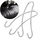 Car Back Seat Double Hook Auto Headrest Hanger Clothes Purse Bag Holder hangerSE