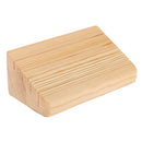 Playing Card Holder Wooden Poker Organizer Stand Base - 4 Slots - Trapezoid