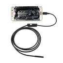 5.5mm 6 LED Android PC Waterproof Inspection Borescope Camera 5M Black