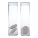 10PCS  Tube Box Protective Tube Holder 27mm Empty Coin Holders