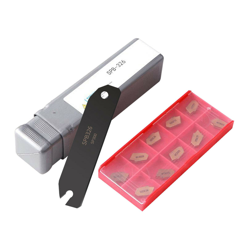 Lathe Tool CNC NC3020 Carbide Inserts Replacement for Steel Semi-finishing