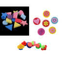 30x Mixed Painting Sponge Stamp Toddlers Kids Foam Painting Stamping Toys