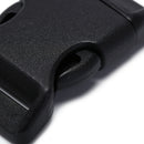 10x 25mm plastic side quick release buckles for webbing bag strap clips black ME