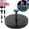 Bird Bath Fountain Solar-Powered Water Pumps Floating Outdoor Pond Garden Patio