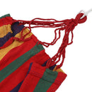 190cm x 80cm Stripe Hang Bed Canvas Hammock 120kg Strong and Comfortable (R
