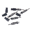 5pcs Auto Car CD Radio Aerial Antenna Plug Adapter Plastic Handle Connector %o