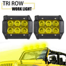 4" 18W LED Spot Work Light Bar Lamp Car Truck Motorcycle Boat 4WD SUV ATVJ&M