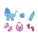 Silicone Clear Baby Stamp Metal Cutting Dies Stencil Frame Scrapbook Album