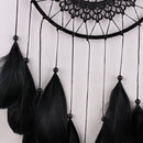 Handmade Lace Dream Catcher Feather Bead Wall Hanging Home Decoration Gift