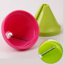 Kitchen Gadget Funnel Vegetable Radish Cutter Shred Spiral Device H1G4