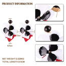 Special Design Big Flower Shaped Earrings For Women Jewelry Charm Dangle Dr U4L5