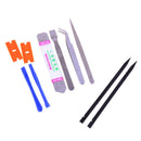 10 in1 Mobile repair opening tools pry screwdriver kit set for cell phone FT