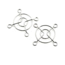 2Pcs 4cm Metal Wire Finger Guard 40mm CPU Fan DC Fan Grill/Guard Protector 3 Cy
