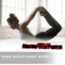 Yoga Resistance Band Indoor Elastic Band Fitness Training Equipment (Red) A