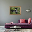 5D DIY Full Drill Diamond Painting Diving Bird Cross Stitch Craft Kit Decor
