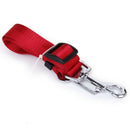 Safety Belt Restraint Leash Adjustable for Dog Accessory Car(Red) G6Q4