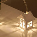 10LED Fairy String Light House Xmas Lamp Christmas Tree Party Home Room Decor L0