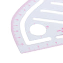 4 Pcs Sewing Ruler Set Metric Ruler Set French Curve Pattern Grading RulerB Hn