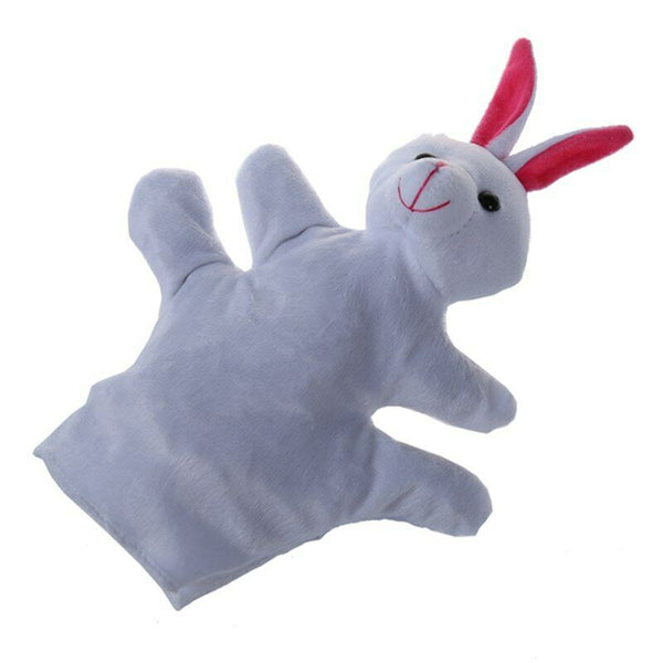 Cute Baby Child Zoo Farm Animal Hand Sock Glove Puppet Finger Sack Plush To R1G3