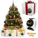 1roll 1inch DIY Crafts Christmas Stickers Party Holiday For Scrapbooking Glitter