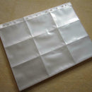 10PCS 9-grid Cards Holder Nine Grid Card Book Game Card Collection Organizer