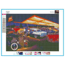 5D DIY Full Drill Diamond Painting Parking Lot Cross Stitch Embroidery (1)