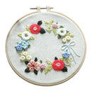 Flower Embroidery Kit Chinese Traditional Full Set Of Cross Stitch Beginner Kits