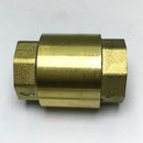 Full Brass Double Inner Wire Vertical Check Valve One Way Check Valve DN20