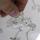 diy pig craft transparent clear stamp for diy scrapbooking card decorationã€ ME