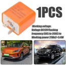 2-Pin Electronic LED Flasher Relay Fix For Car Motorcycle Indicator Turn I2C0