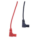 28" Multimeter Test Leads, Black and Red, 1 Pair