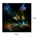 5D DIY Full Drill Diamond Painting Cat Cross Stitch Embroidery Mosaic Kits